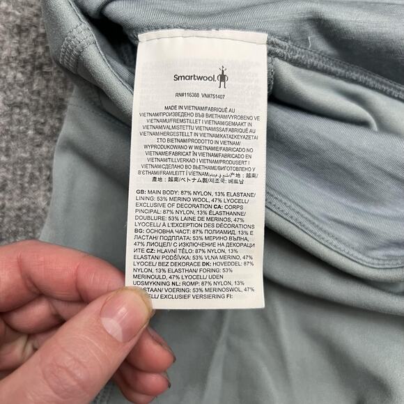 Smartwool Shorts Womens Small Merino Lined Bike Biker Side Pocket Active - Picture 6 of 12